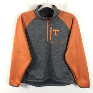 Tennessee Volunteers NCAA G-III Full-Zip Jacket Women's M (12-14) Gray Orange